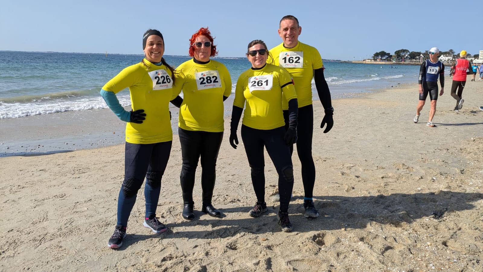 L'équipe de l'association nautique de St-Efflam au championnat régional 2025