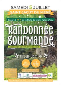 Rando gourmande 2025 St-Jacut du Mené