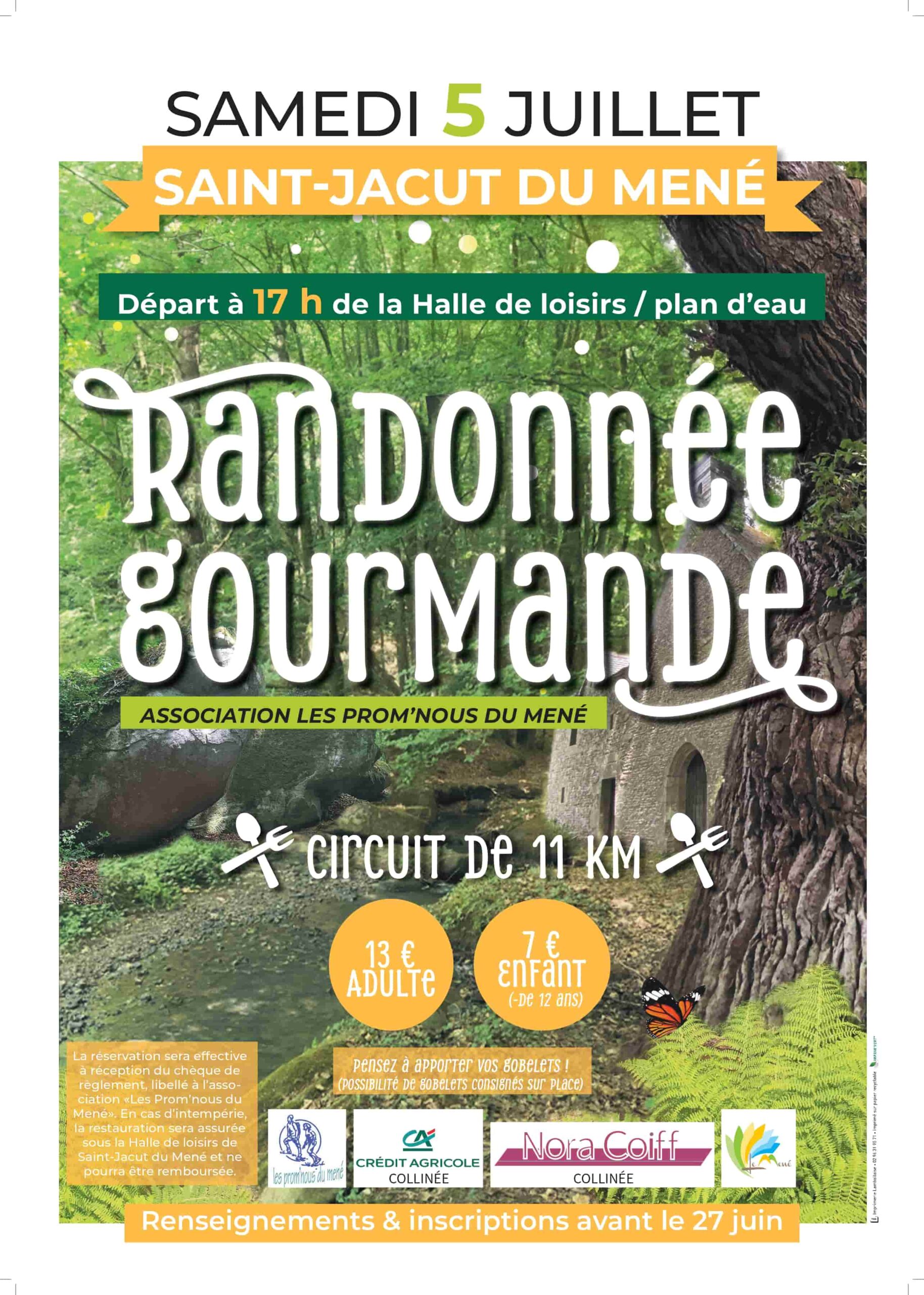 Rando gourmande 2025 St-Jacut du Mené